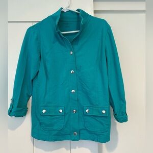 Karen Scott sweatshirt jacket